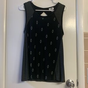 Pretty tank with a triangle back